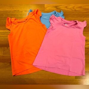 Primary Brand Summer Flutter Sleeve Tops! Set of 3!